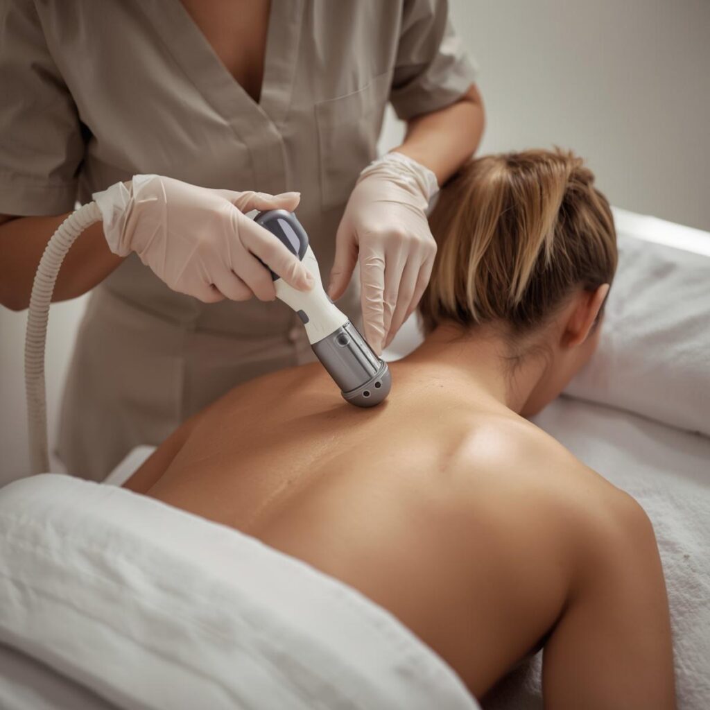 back facial