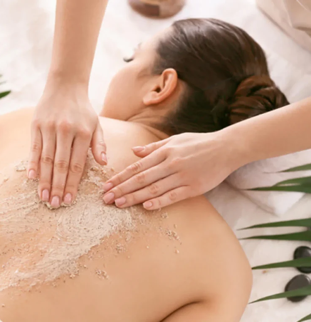 Organic body scrub
