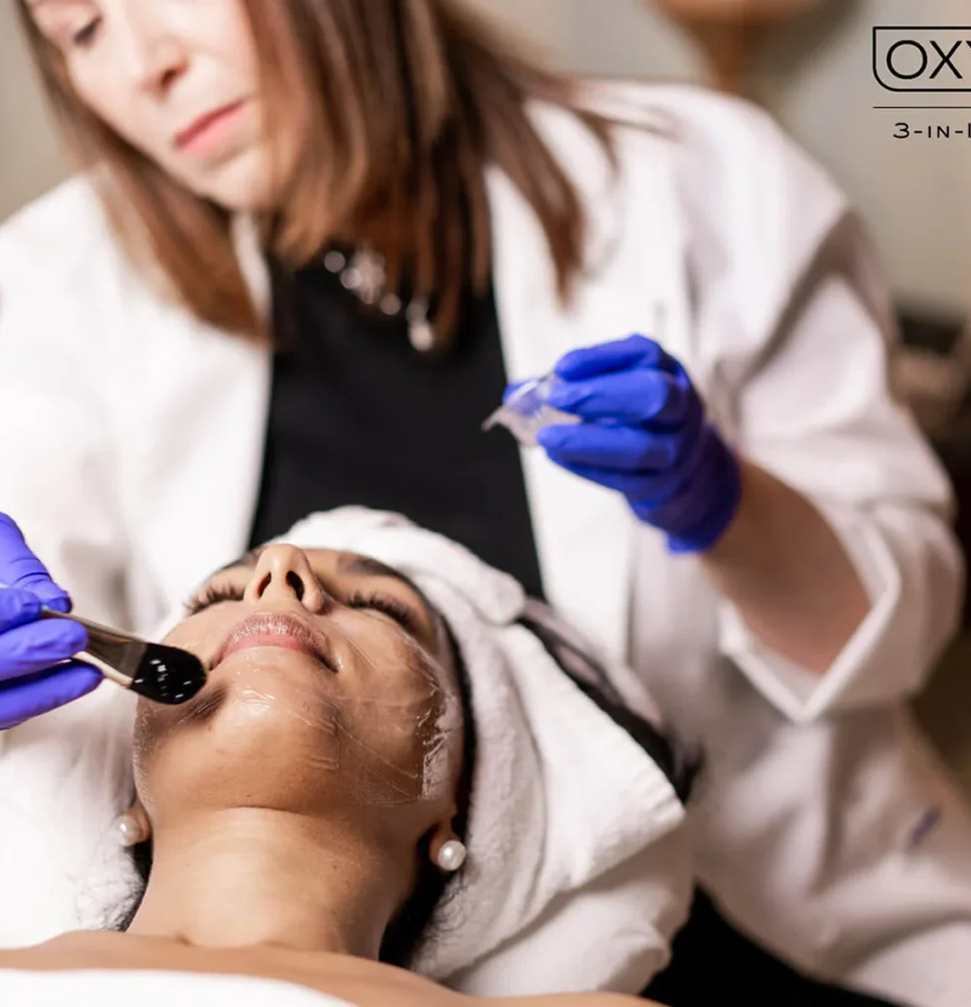 OxyGeneo super facial treatment at spa Vancouver