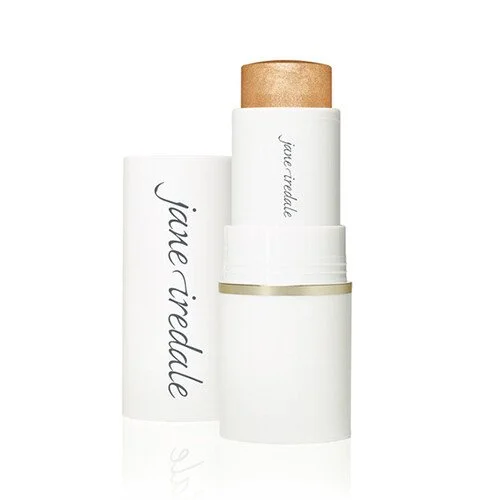 2182212765webp – Damara Luxury Spa Vancouver Jane Iredale lip balm stick in a white tube with a wooden-cap top and gold band.