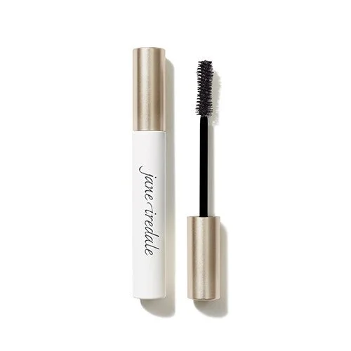 2569335554webp – Damara Luxury Spa Vancouver Open mascara tube with a gold cap next to the wand, showing the bristled applicator for eyelashes.