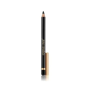 Black cosmetic pencil with a sharpened tip and gold cap, used for eyeliner/eye makeup (Yves Saint Laurent style).
