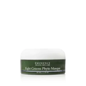Éminence Organic Skin Care Eight Greens Phyto Masque jar with white lid, 60 ml
