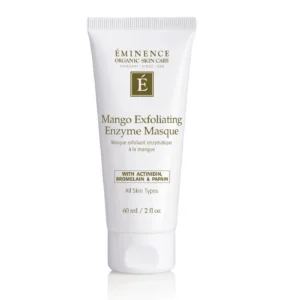 ÉMINENCE Mango Exfoliating Enzyme Masque in white tube with gold text, product front view (60 ml).